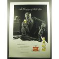 1957 Miller High Life Beer Ad - The Champagne of Bottle Beer