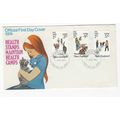 NEW ZEALAND 1974 HEALTH STAMPS CATS & DOGS SET ...