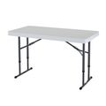 Adjustable Height 4-Foot Commercial Folding Tab...