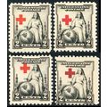702, Red Cross Shifted In All Four Positions Mi...