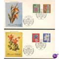 Germany FDC 1963 - SG 1306-1309 - Flora und Phi...