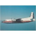 Air Cargo Fokker F27 Mk 600 Postcard A23875