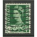 Wales GB 1958 1/-3d Green Stamp SG W5. (J276