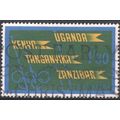 KUT - 1964 - SG207 - 1s.30 yellow/purple - East...