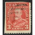 Canada 1935 3c Scarlet SG343 AvU