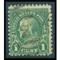 Used 632 1c Benjamin Franklin Average Plus M10320