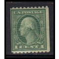 486 1c George Washington Barely Clears MNH K4491