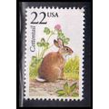 2290 22c Cottontail Fine MNH V3054