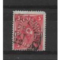 Germany.SG205 3m Posthorn (Red).Fine Used.Nov21