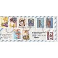 Argentina 1989 Charata-Watford UK Airmail Cover...