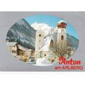 St Anton am Arlberg Austria Postcard used VGC