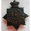 Liverpool Rifle Brigade Helmet Plate Queen Vict...