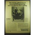 1967 Associated Engineering Advertisement - The strong, silent men