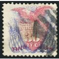 121, Used 30¢ VF App Eagle & Flag Low Start Pri...