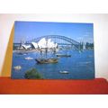 FIRST FLEET IN FARM COVE, SYDNEY, N.S.W. AUSTRA...