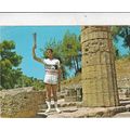 Olympia Olympic Flame Greece Postcard posted 19...