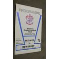 1975 Rugby Football League programme - Widnes v...