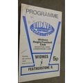 1974 Rugby Football League programme - Widnes v...