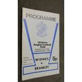 1975 Rugby Football League programme - Widnes v...