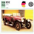 Collectors Club card. Classic Cars. Benz 27/70