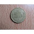 Mexico 1995 50 Centavos Coin
