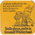 BEER MAT - GREENALL WHITLEY BREWERY - BEER BELO...