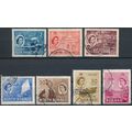QEII: 7 Values - North Borneo 1954 - FH - SG 37...