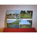multiview, BAKEWELL, Derbyshire unused postcard =