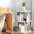Nidouillet Rotating Bookshelf, Revolving Bookca...