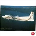 AIR NIGER FOKKER F27 Mk600 AIRCRAFT POSTCARD A1...
