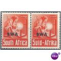 South West Africa 1941 SG119 6d Red-Orange Moun...