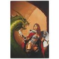 COLOSSAL CARDS cards # 5 CLYDE CALDWELL ( 1995 )