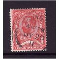 GREAT BRITAIN 1911 SG 329 1d CARMINE FINE USED#2