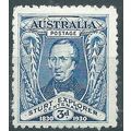 Australia 1930 SG118 3d Blue "River Murray" Mou...
