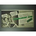 1940 Wrigley's Doublemint Gum Ad - Family Favorite