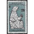 Mi 1335: 20 h. green-blue/black Animals of the ...