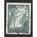 ARGENTINA REP 1954 5p GREEN IGUAZA FALLS SG875a...