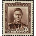 New Zealand KGVI 1938 1½d Brown Mounted Mint MM...