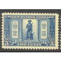 619 5c Minute Man Very Fine MNH B0795