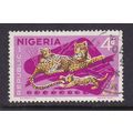 NIGERIA 1969-72 IMPRINT 4d CHEETAH USED SG224