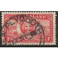 New Zealand 1936 SG598 1d + 1d Scarlet HEALTH F...