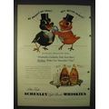 1940 Schenley Whiskey Ad - Be Bright Go Light!