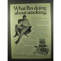 1974 Vantage Cigarettes Ad - What I'm Doing About