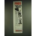 1985 Heathkit Heath Company Ad - Free high-tech catalog