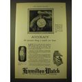 1924 Hamilton Watches Ad - Accuracy the greates...