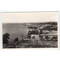 Ladram Bay from the Peak Postcard RP Devon 4404