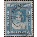 NEWFOUNDLAND, Princess Elizabeth, 1938 blue, 4 ...