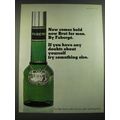 1968 Faberge Brut After Shave Ad - Now comes bo...