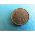 1875 H QUEEN VICTORIA FARTHING HEATON MINT BIRM...