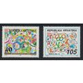Croatia Olympic Games Barcelona 2v 1992 MNH SG#...
